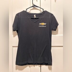 Chevy T-shirt v-neck short sleeve women’s small